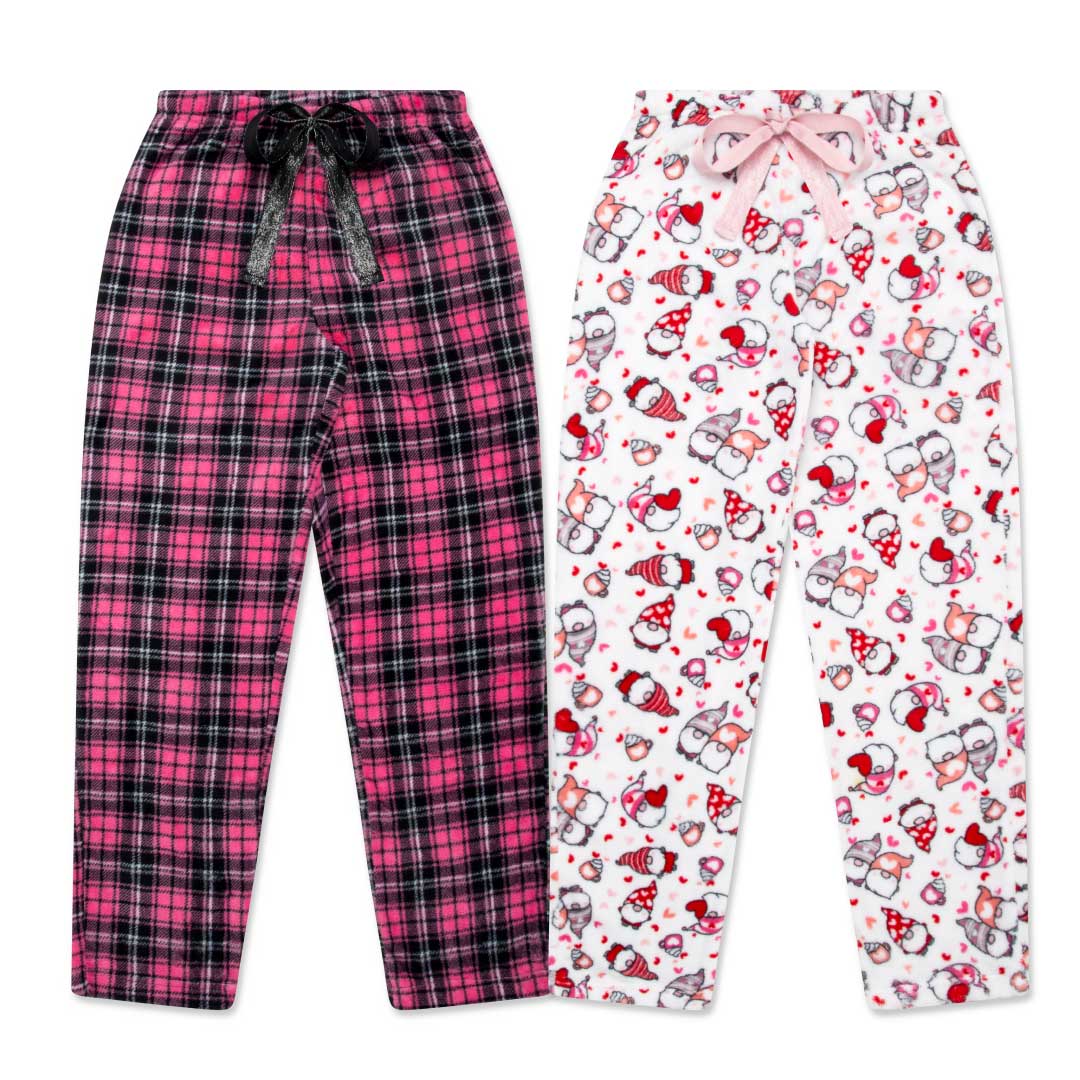 https://www.renerofe.com/cdn/shop/files/rene-rofe-2-pack-plush-fleece-pajama-pants-in-hot-pink-plaid-and-snowman-5_1800x1800.jpg?v=1694067768
