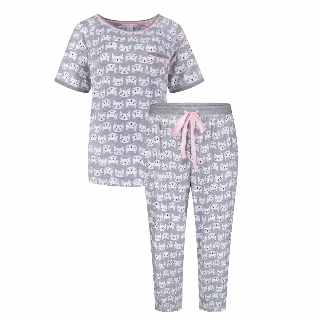 Soft capri online pajamas