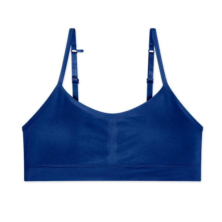 Buy Makclan Strong in Sheer Navy Blue Sports Bra for Women Online