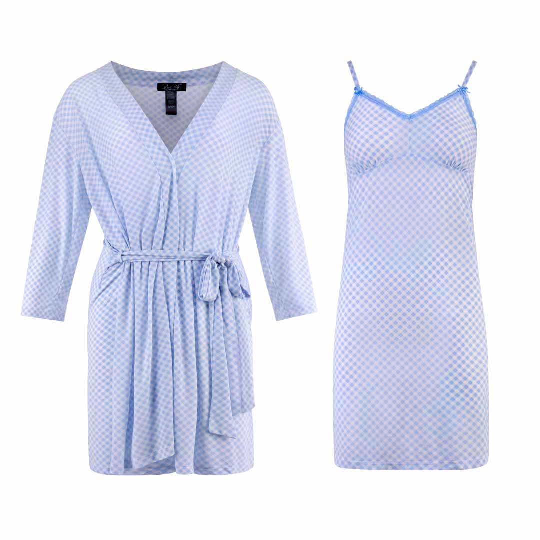 Robe and Chemise 2 Piece Set