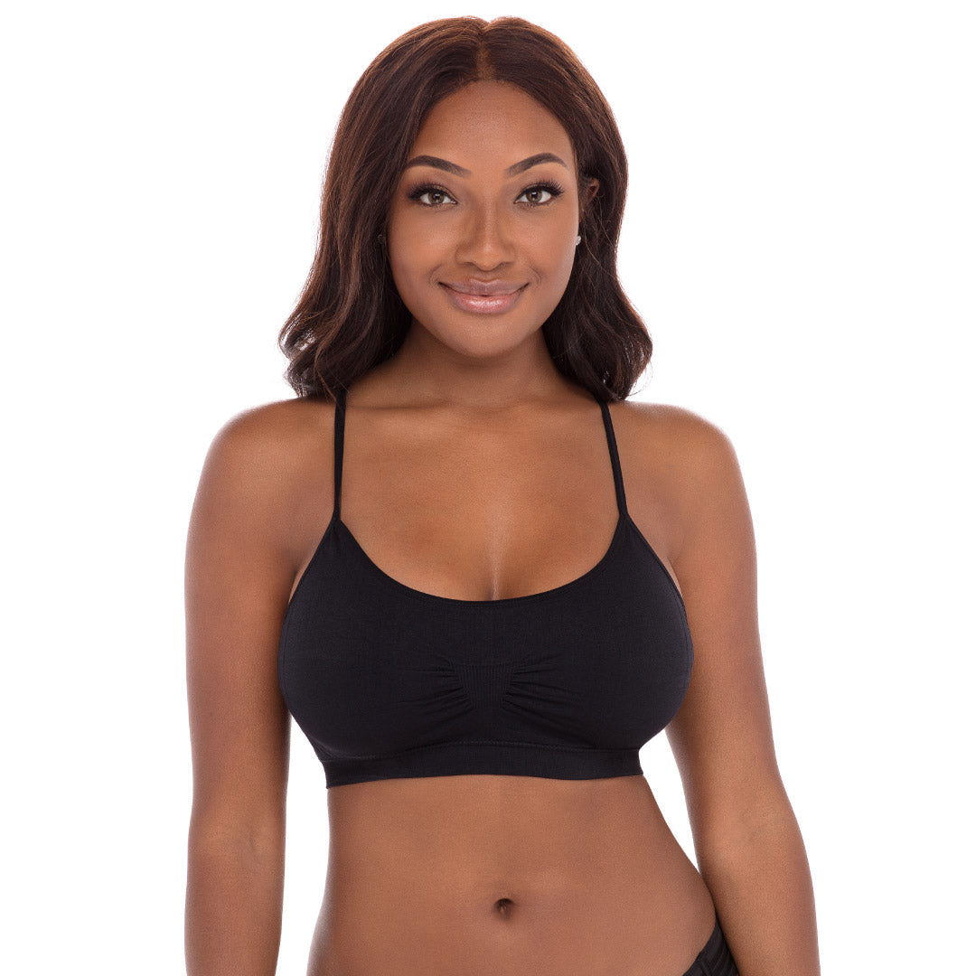 PRETTYWELL Racerback Sports Bras Non Removable Padded, Wirefree Sports Bra  Tops for Women,Comfort Molded Cup Bras A to D Cup,Workout Bra Mid Impact  (Black, S), Black-1 Pack, Small : : Clothing, Shoes