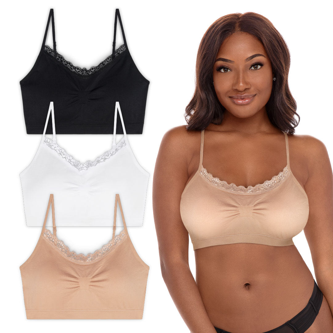 No Boundaries Lightly Lined Bras for Women