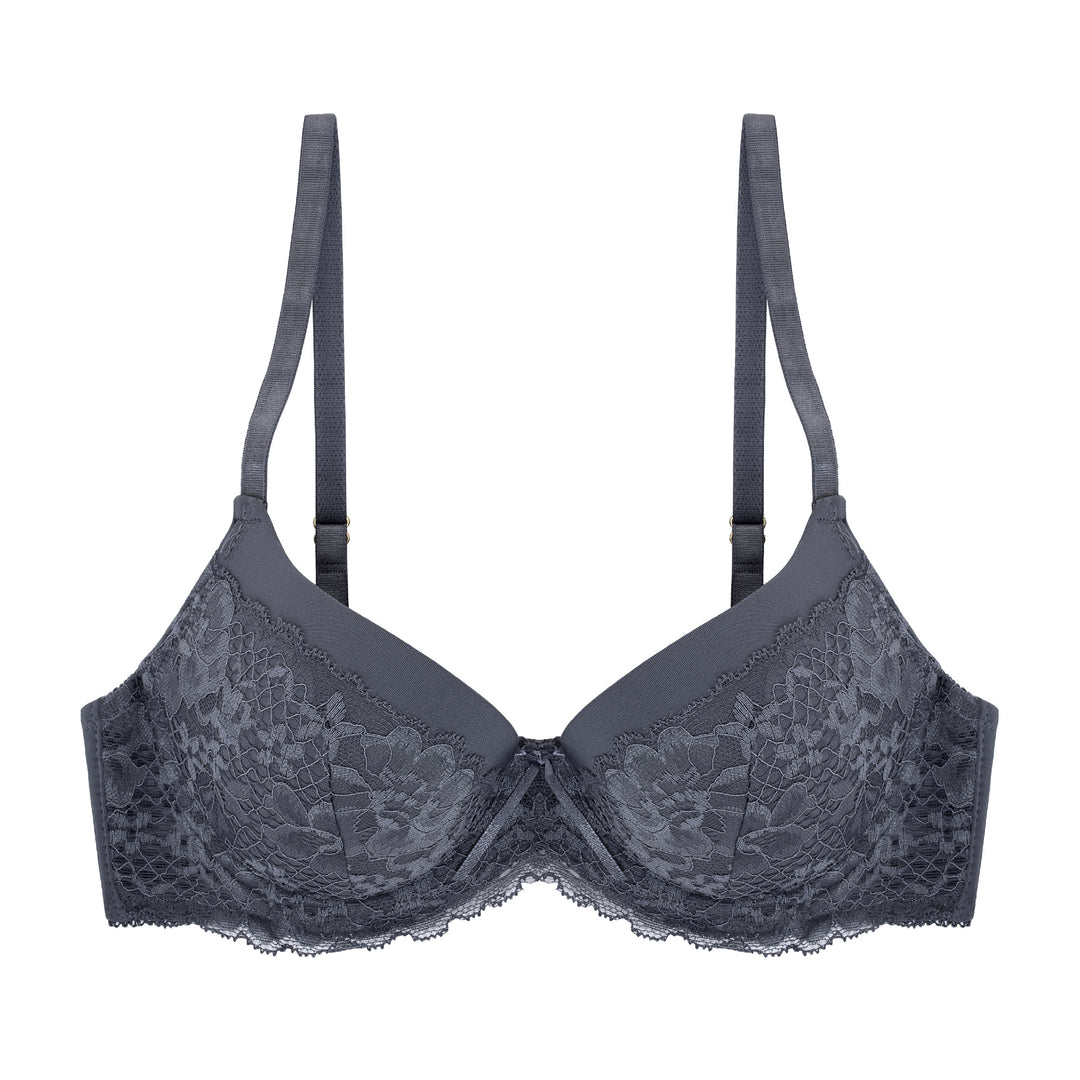 M&S Bras for Women 40H Bras Soft Bras Pack Navy Lace Leather Crop